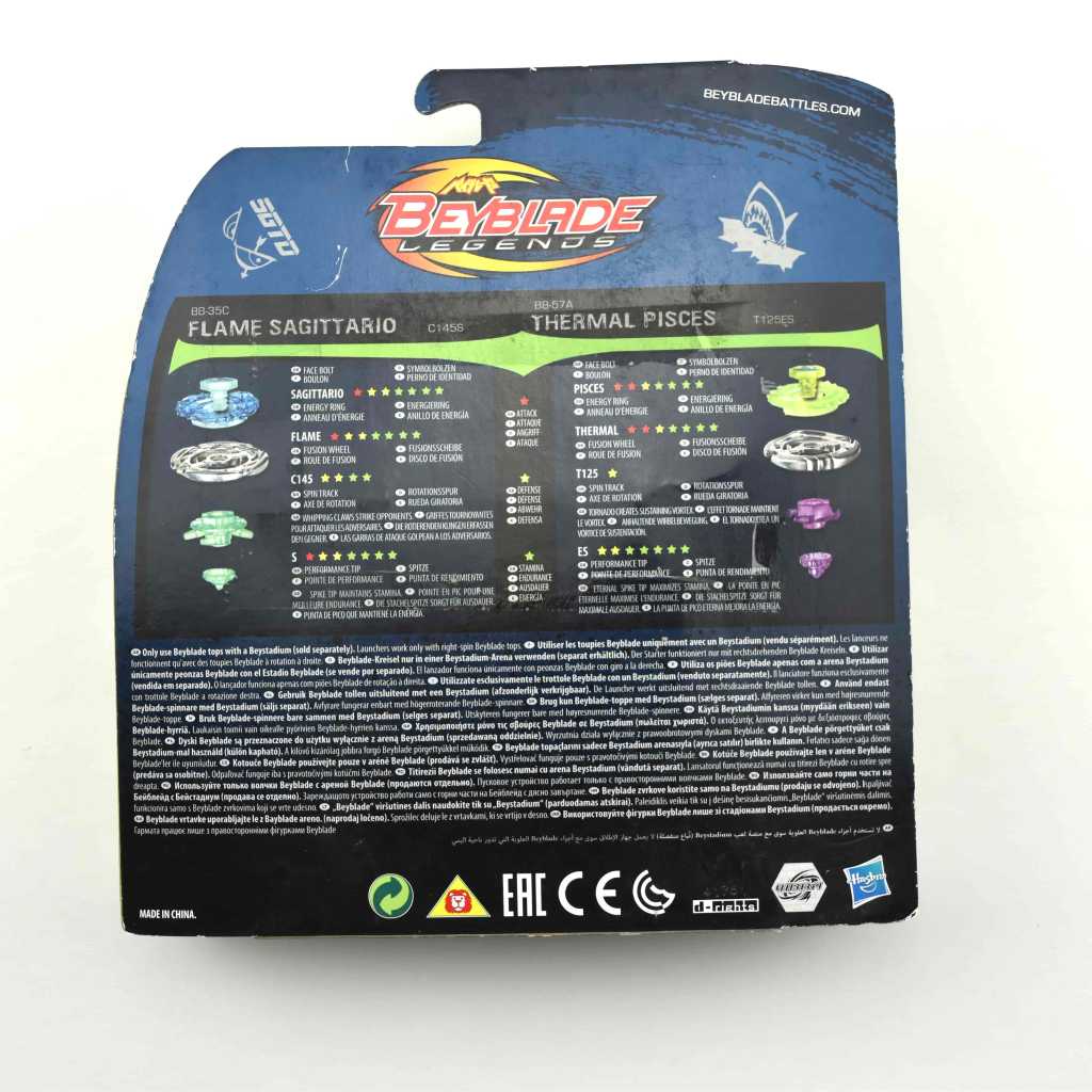 Beyblade Legends Stamina 2-Packa