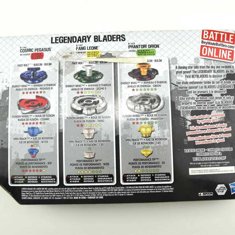 Legendary Bladers Packa